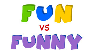 aprender ingles - fun vs funny